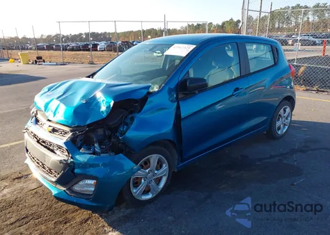 2019 Chevrolet Spark Ls Cvt из США, поврежденный, VIN KL8CB6SAXKC745526